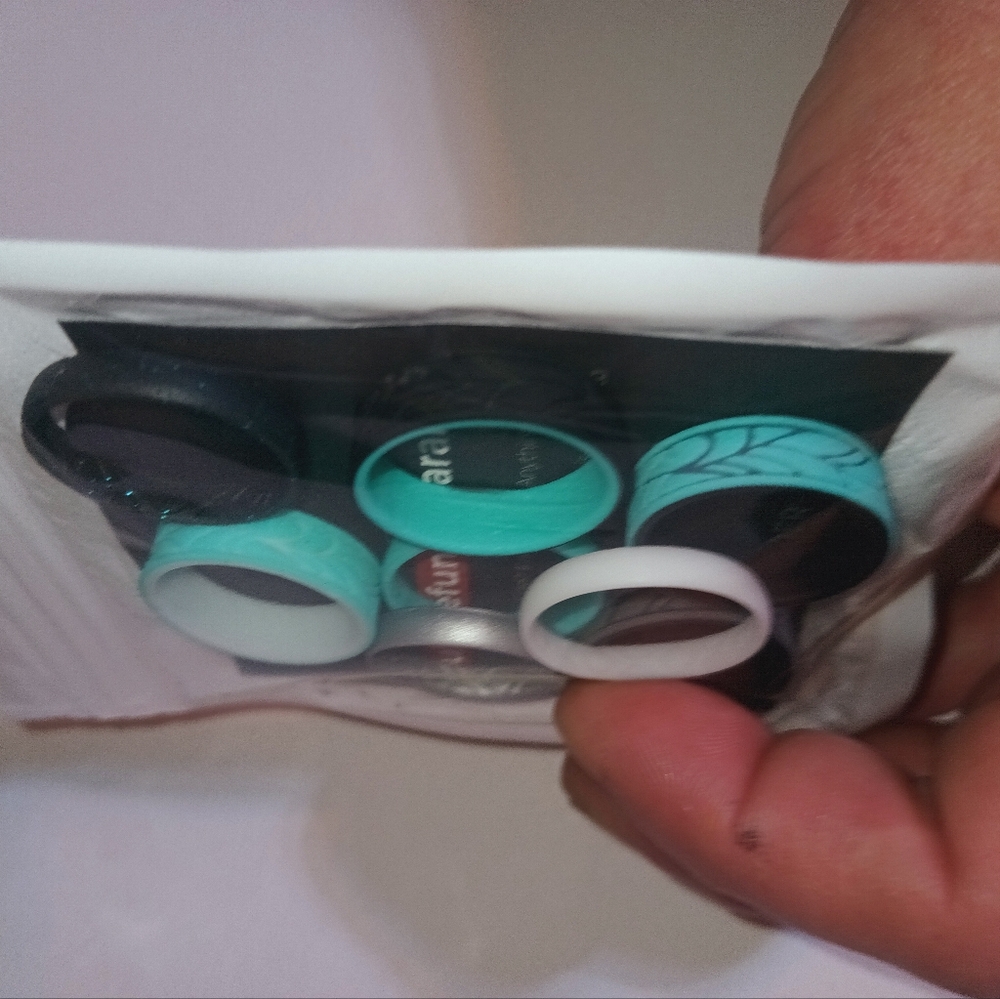 Set of Colorful Silicone Rings
